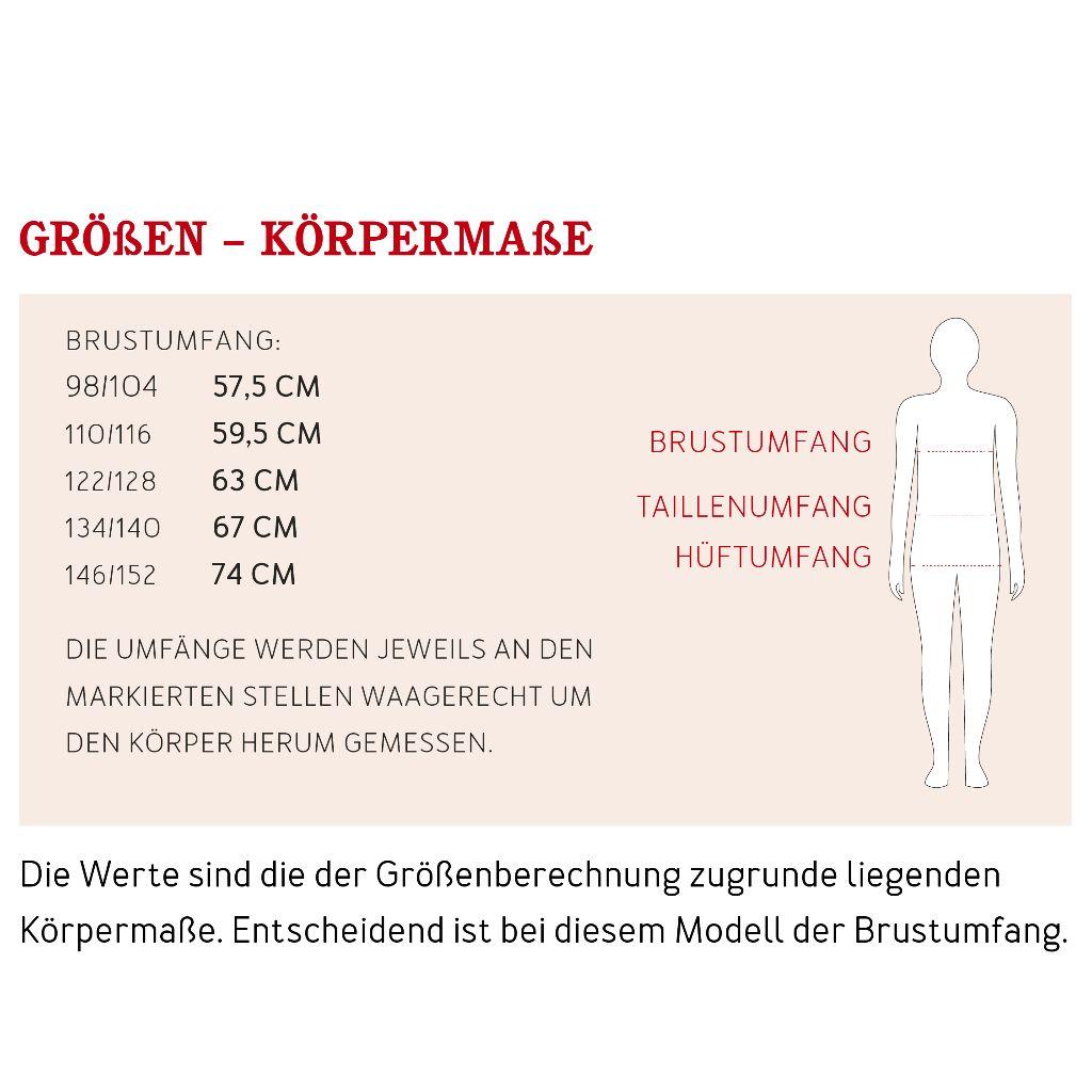 Papierschnittmuster Shirt Karla Gr. 98-152
